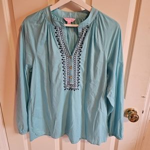 Lilly Pulitzer Long Sleeve Blouse